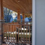Cedar front porch